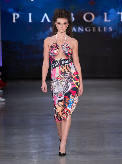 Rachel Pizzolato Walks Runway Art Hearts Fashion Shows LA 1