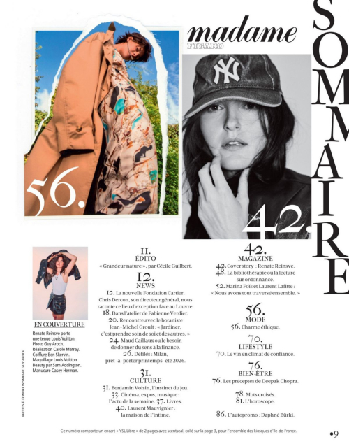 Renate Reinsve in Madame Figaro, October 2025 5