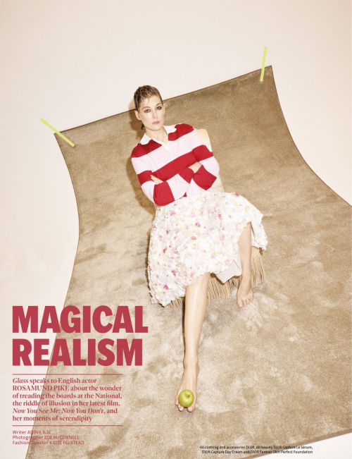 Rosamund Pike for Glass Magazine Autumn 2025 7