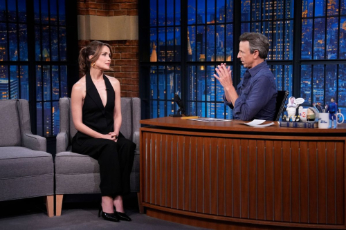 Rose Byrne at Late Night with Seth Meyers, October 2025 2