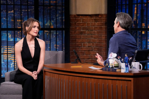 Rose Byrne at Late Night with Seth Meyers, October 2025 4