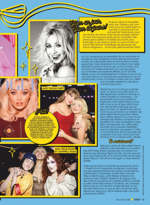 Sabrina Carpenter in Cool Canada, December 2025 2