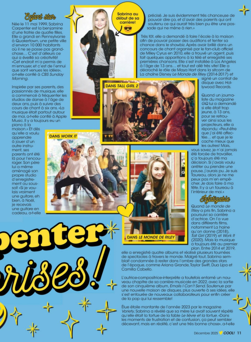 Sabrina Carpenter in Cool Canada, December 2025 4
