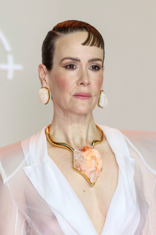 Sarah Paulson at All’s Fair Disney+ Premiere in Paris, October 2025