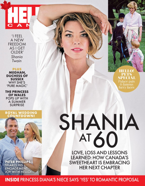 Shania Twain in Hello Canada, August 2025
