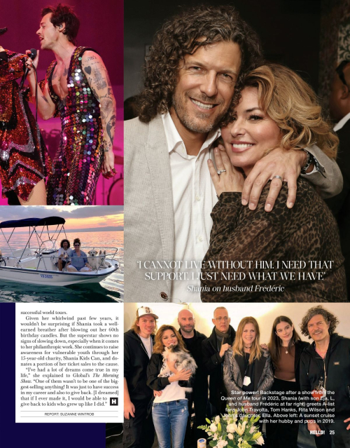 Shania Twain in Hello Canada, August 2025 1