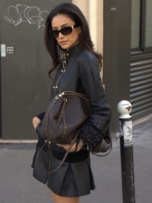 Shay Mitchell at Photoshoot Paris, September 2025