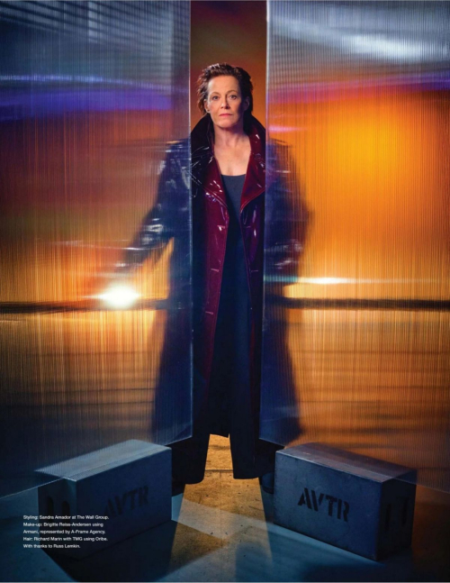 Sigourney Weaver in Empire UK, December 2025 4