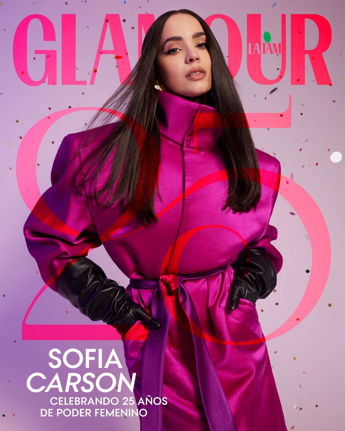 Sofia Carson for Glamour Mexico, September 2025