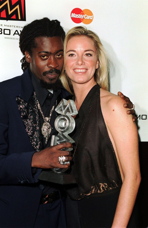 Tamzin Outhwaite at MOBO Awards London 2000 1