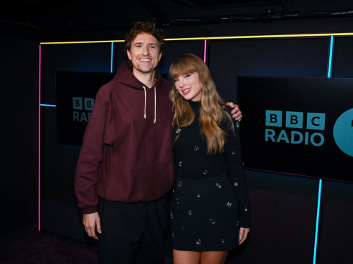 Taylor Swift at BBC Radio 1 London, October 2025 1