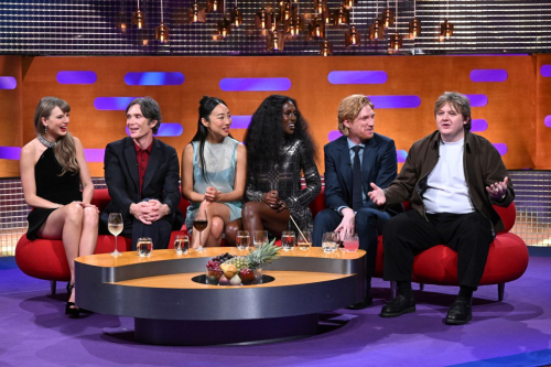 Taylor Swift at Graham Norton Show, October 2025 3