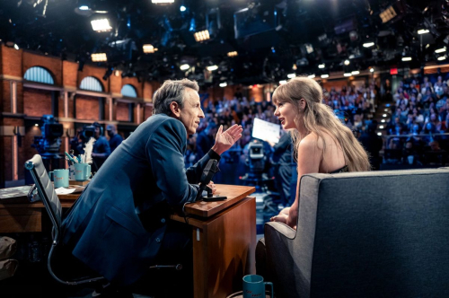 Taylor Swift at Late Night with Seth Meyers, October 2025 3