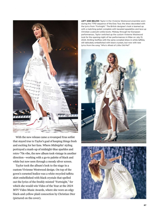 Taylor Swift features in Taylor Style & Substance 2025 12