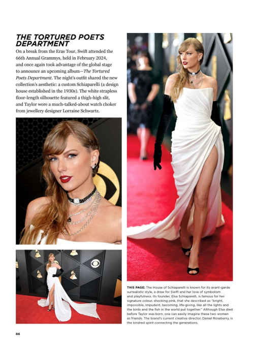 Taylor Swift features in Taylor Style & Substance 2025 13