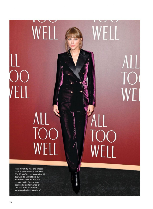 Taylor Swift features in Taylor Style & Substance 2025 23