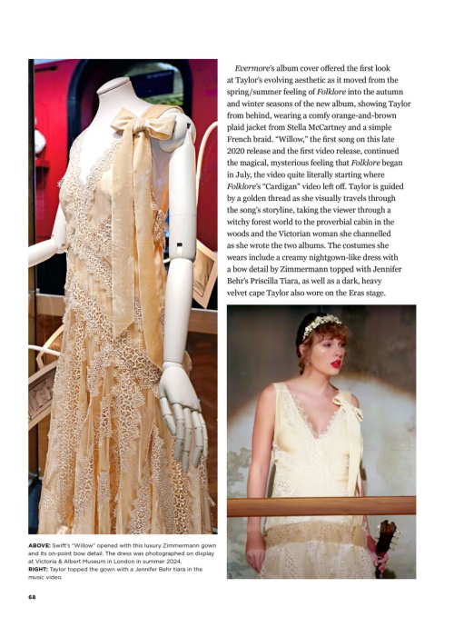 Taylor Swift features in Taylor Style & Substance 2025 30
