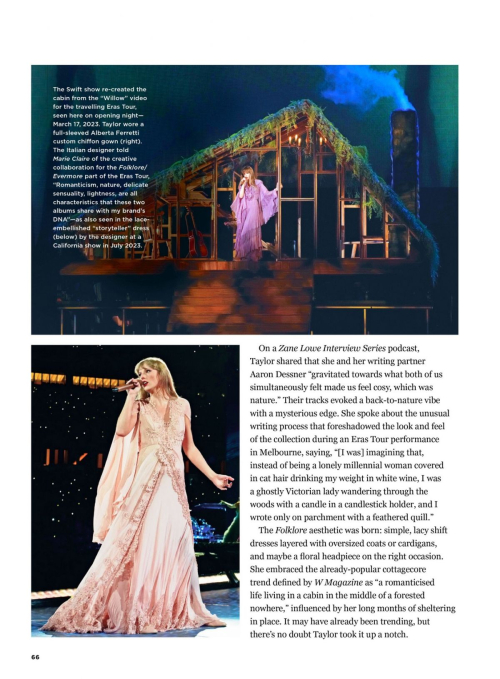 Taylor Swift features in Taylor Style & Substance 2025 32