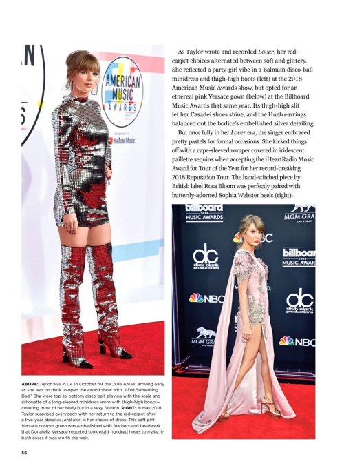 Taylor Swift features in Taylor Style & Substance 2025 41