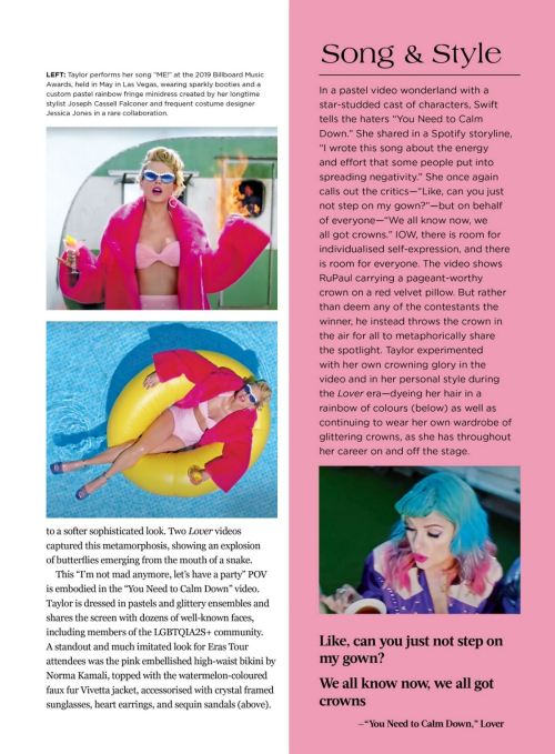 Taylor Swift features in Taylor Style & Substance 2025 42