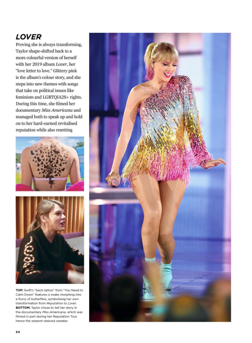 Taylor Swift features in Taylor Style & Substance 2025 43