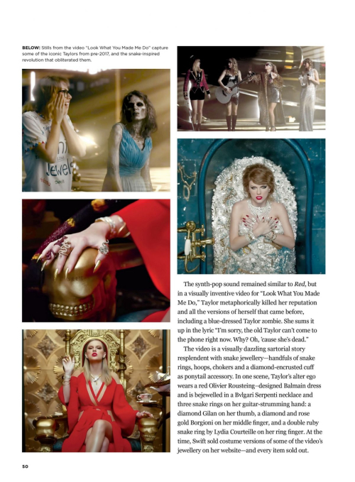 Taylor Swift features in Taylor Style & Substance 2025 47