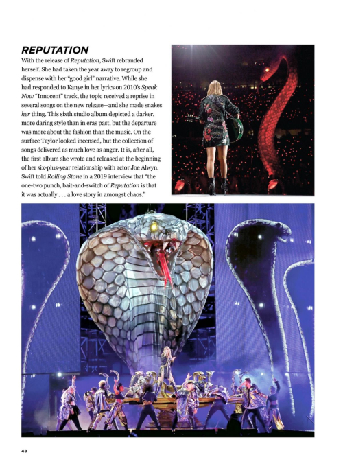 Taylor Swift features in Taylor Style & Substance 2025 49