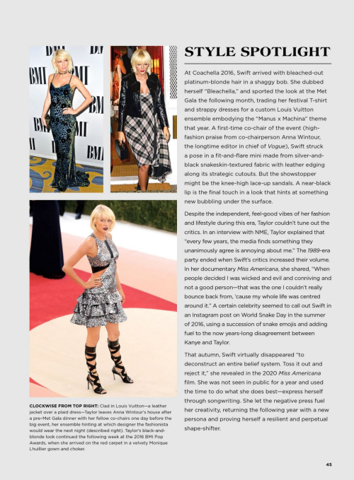 Taylor Swift features in Taylor Style & Substance 2025 51