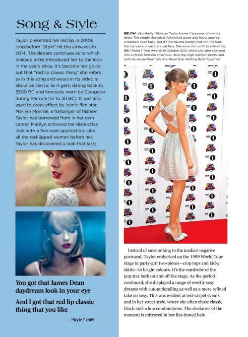 Taylor Swift features in Taylor Style & Substance 2025 55