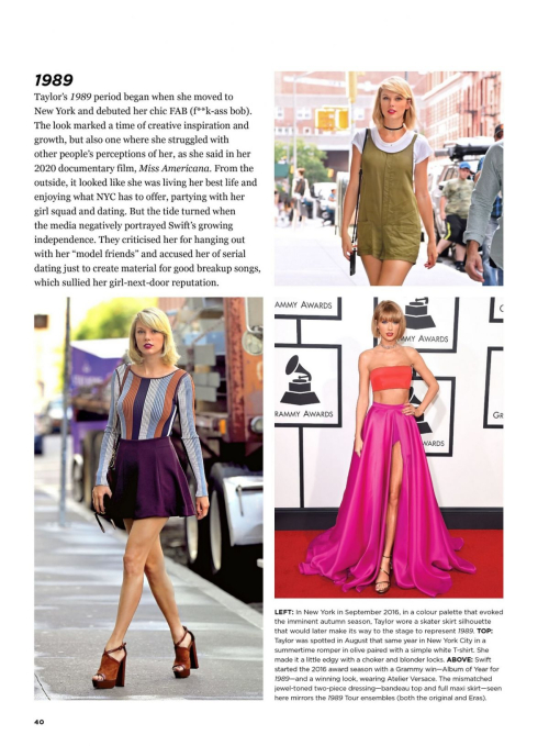 Taylor Swift features in Taylor Style & Substance 2025 56