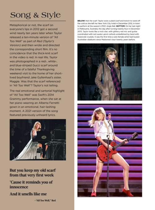 Taylor Swift features in Taylor Style & Substance 2025 57
