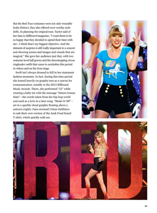 Taylor Swift features in Taylor Style & Substance 2025 61
