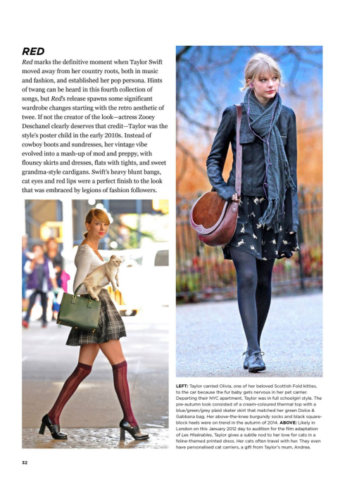 Taylor Swift features in Taylor Style & Substance 2025 64