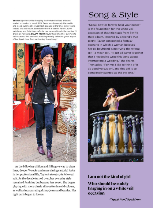 Taylor Swift features in Taylor Style & Substance 2025 66