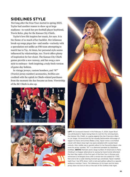 Taylor Swift features in Taylor Style & Substance 2025 6