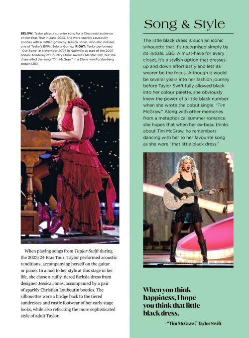 Taylor Swift features in Taylor Style & Substance 2025 78