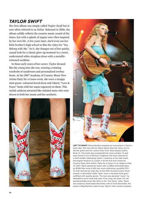 Taylor Swift features in Taylor Style & Substance 2025 81