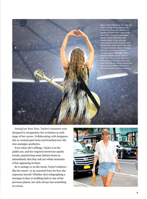 Taylor Swift features in Taylor Style & Substance 2025 85