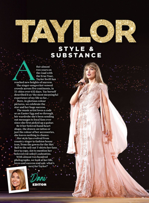 Taylor Swift features in Taylor Style & Substance 2025 88