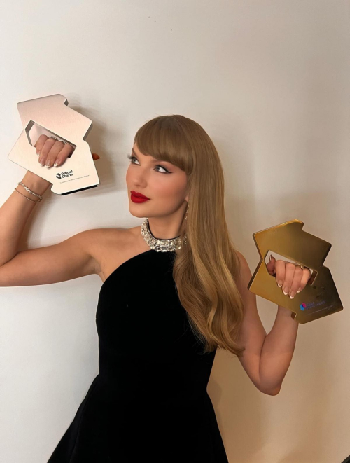 Taylor Swift for Official Charts UK, October 2025