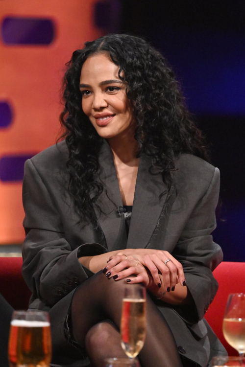 Tessa Thompson at Graham Norton Show, October 2025