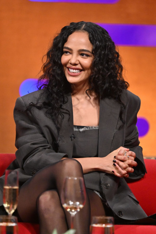 Tessa Thompson at Graham Norton Show, October 2025 1