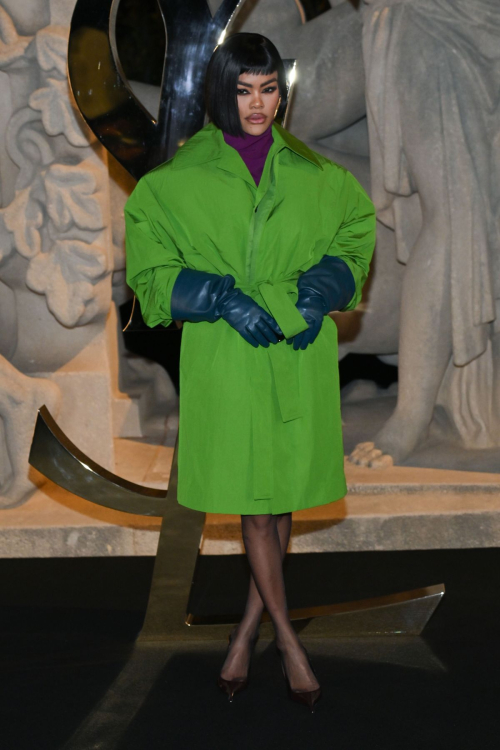 Teyana Taylor at Saint Laurent SS2026 Fashion Show Paris Fashion Week, September 2025 3