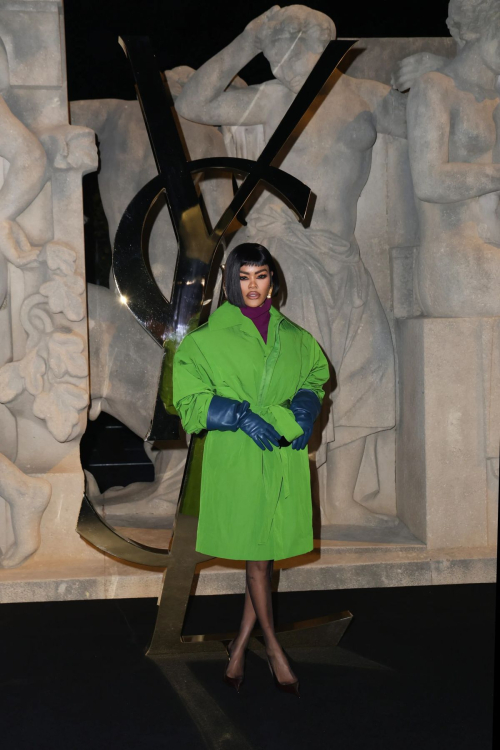 Teyana Taylor at Saint Laurent SS2026 Fashion Show Paris Fashion Week, September 2025 4