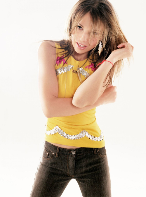 Thalia at a Photoshoot, 2003 3