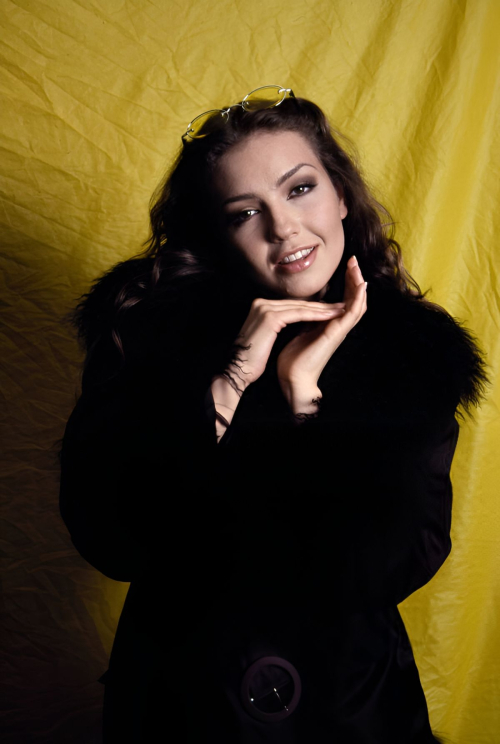 Thalia at a Photoshoot