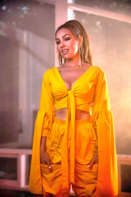 Thalia Behind the Scenes of La Luz Music Video, 2020