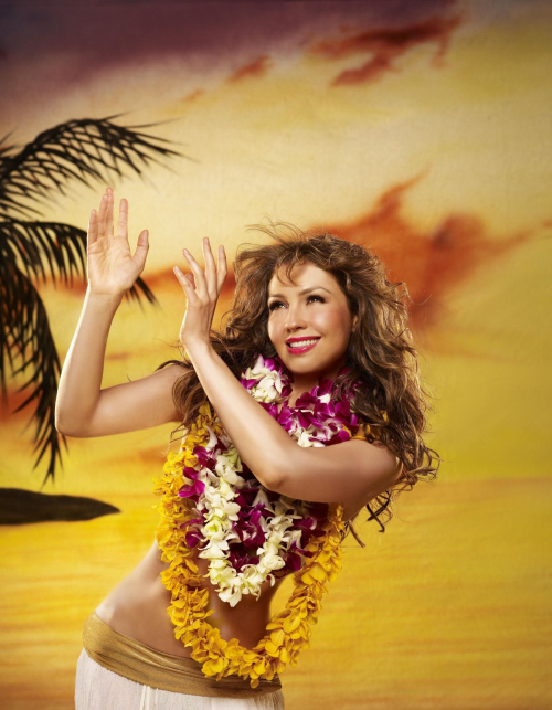 Thalia for Lunada Album, 2008 3