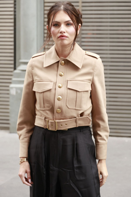 Thylane Blondeau at Zimmermann Show Paris Fashion Week, October 2025