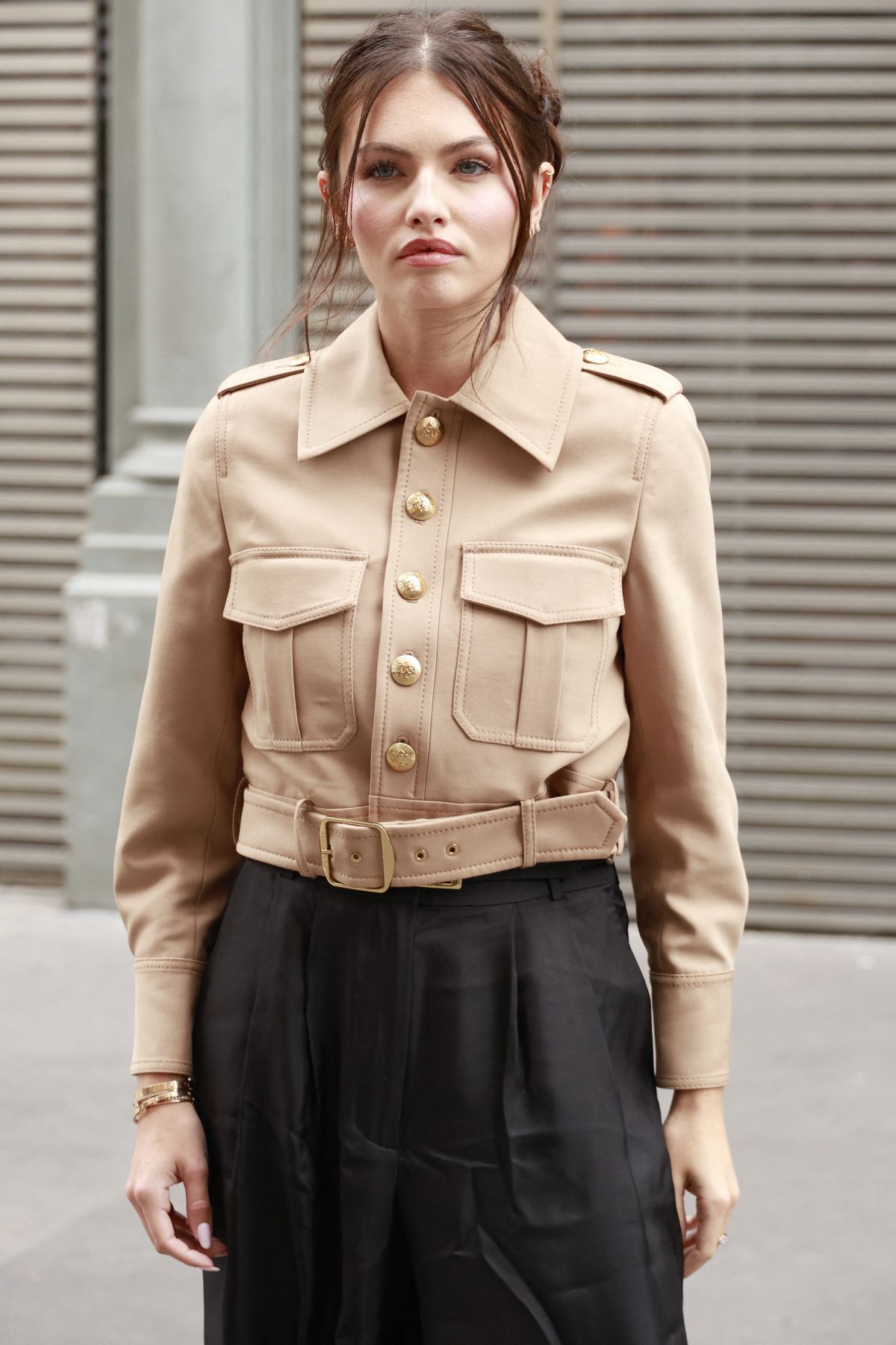 Thylane Blondeau at Zimmermann Show Paris Fashion Week, October 2025